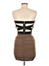 Zinga Brown Tan Cocktail Dress Size M - photo 2