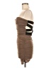 Zinga Brown Tan Cocktail Dress Size M - photo 5
