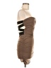 Zinga Brown Tan Cocktail Dress Size M - photo 4