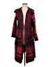 Joseph A. Plaid Red Cardigan Size M - photo 1