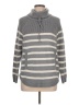 St. John's Bay 100% Acrylic Stripes Gray Pullover Sweater Size L - photo 1