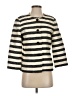 Talbots Stripes Gold Blazer Size 4 - photo 1
