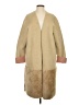 Zara Basic 100% Polyloom Tan Coat Size S - photo 1