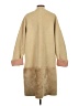 Zara Basic 100% Polyloom Tan Coat Size S - photo 2