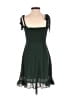 Unbranded 100% Polyester Solid Green Cocktail Dress Size S - photo 2