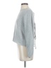 Shein 100% Polyester Metallic Gray Pullover Sweater Size S - photo 5