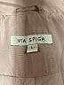 Via Spiga 100% Polyester Purple Pink Raincoat Size L - photo 6