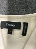 Theory 100% Elastane Solid Tan White Casual Dress Size 2 - photo 7
