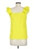 Nine West Yellow Sleeveless Top Size M - photo 2