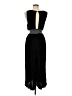 Unbranded 100% Rayon Black Cocktail Dress Size M (estimated) - photo 2
