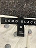 Como Black Polka Dots Ivory Short Sleeve Blouse Size XL - photo 7