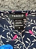 Torrid 100% Polyester Black Short Sleeve Blouse Size Lg Plus (0) - photo 7