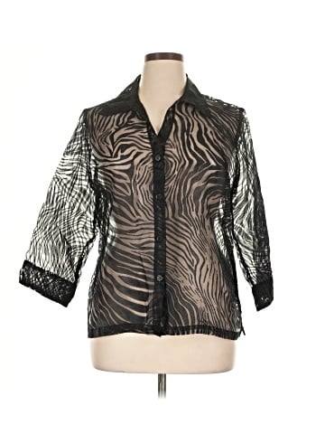 Bamboo Traders 3/4 Sleeve Blouse (view 1)