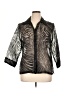 Bamboo Traders Animal Print Black 3/4 Sleeve Blouse Size XL (estimated) - photo 1