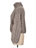 Blank NYC 100% Polyester Gray Turtleneck Sweater Size L - photo 5
