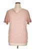 Assorted Brands Pink Short Sleeve T-Shirt Size XL - photo 1