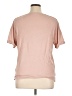 Assorted Brands Pink Short Sleeve T-Shirt Size XL - photo 2