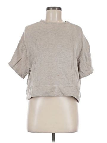 Zara W&B Collection Short Sleeve Top (view 1)