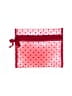 Unbranded Polka Dots Red Makeup Bag One size - photo 1