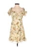 Hello Molly 100% Polyester Ivory Cocktail Dress Size 4 - photo 1