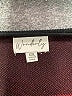 wonderly 100% Rayon Plaid Burgundy Pullover Sweater Size XXL - photo 7