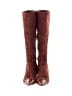 Roberto Cavalli Burgundy Orange Boots Size EU 39 - photo 2