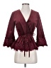 Moon River Burgundy Blazer Size S - photo 1