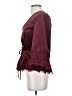 Moon River Burgundy Blazer Size S - photo 5