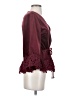 Moon River Burgundy Blazer Size S - photo 4