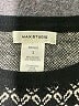 Max Studio Argyle Black Casual Dress Size S - photo 6