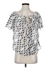 Bailey 44 Silver Short Sleeve Blouse Size S - photo 1