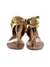 Free People Gold Green Sandals Size EU 41 - photo 2