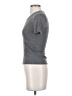 Topshop Tweed Gray Short Sleeve Turtleneck Size 4 - photo 5