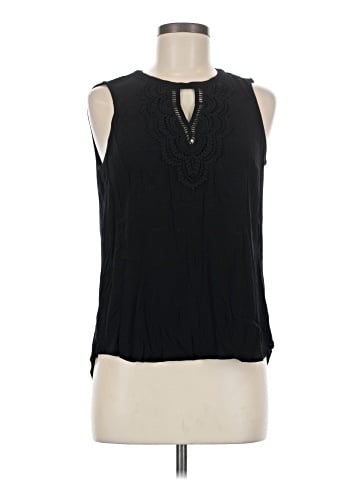 Pale Sky Sleeveless Blouse (view 1)