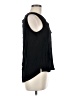 Pale Sky 100% Rayon Black Sleeveless Blouse Size M - photo 4