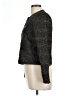Ecru 100% Polyester Tweed Black Jacket Size L - photo 5