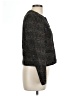 Ecru 100% Polyester Tweed Black Jacket Size L - photo 4
