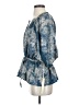 Kenar 100% Polyester Blue 3/4 Sleeve Blouse Size S - photo 5