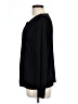 Impressions Black Long Sleeve Blouse Size L - photo 5