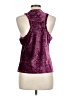 Pilcro Solid Purple Sleeveless Blouse Size L - photo 2