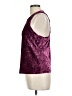 Pilcro Solid Purple Sleeveless Blouse Size L - photo 5