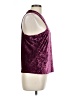 Pilcro Solid Purple Sleeveless Blouse Size L - photo 4