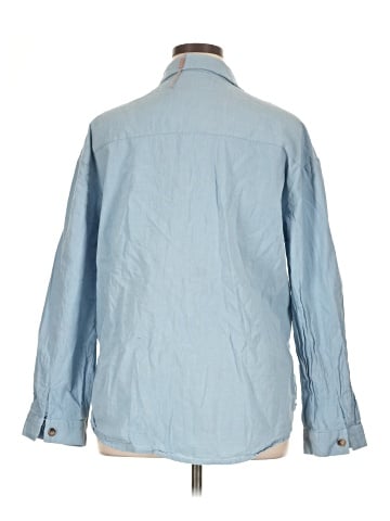 HOTOUCH 3/4 Sleeve Button-Down Shirt (view 2)