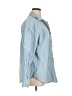 HOTOUCH Blue 3/4 Sleeve Button-Down Shirt Size XL - photo 4