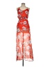 Sienna 100% Polyester Orange Cocktail Dress Size XS - photo 1