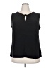 Jones Studio Black Sleeveless Blouse Size 2X - photo 1
