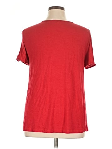 White Mark Short Sleeve Top (view 2)
