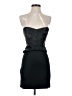 BCBGMAXAZRIA 100% Polyester Chevron-herringbone Black Cocktail Dress Size 0 - photo 1