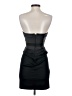 BCBGMAXAZRIA 100% Polyester Chevron-herringbone Black Cocktail Dress Size 0 - photo 2