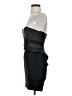 BCBGMAXAZRIA 100% Polyester Chevron-herringbone Black Cocktail Dress Size 0 - photo 5